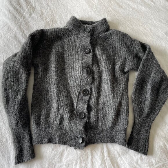 Everlane Sweaters - Everlane The Alpaca Crop Cardigan Sweater XXS